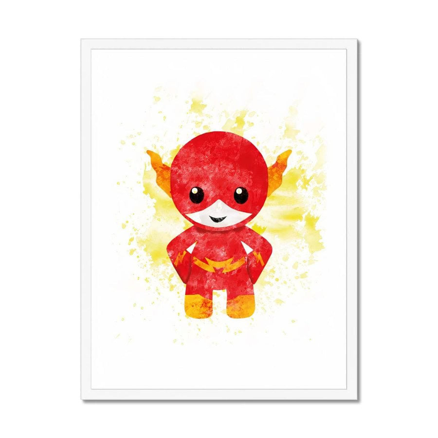 Baby Flash Framed Print - Artformed