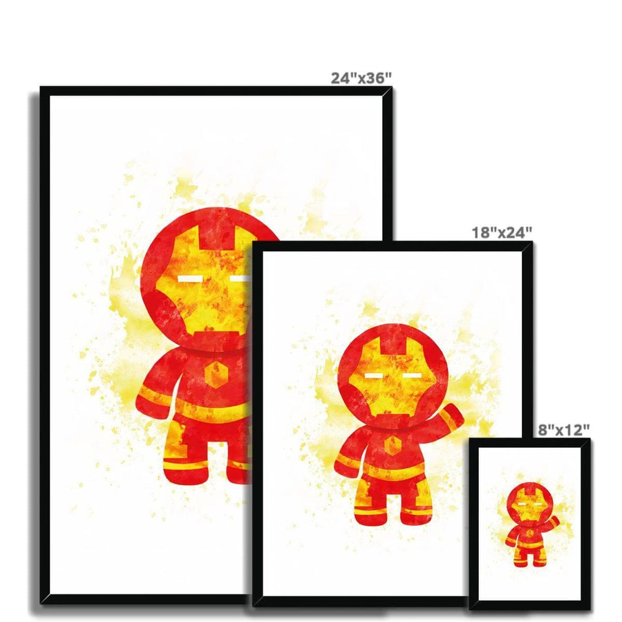 Baby Iron Man  Framed Print - Artformed
