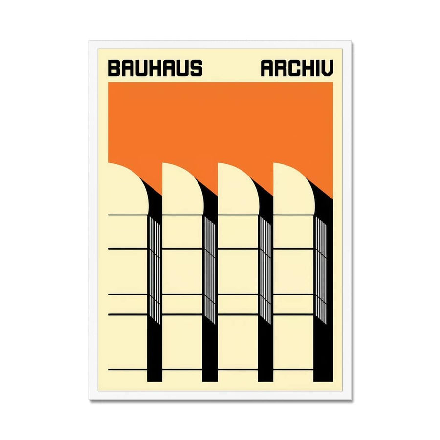 Bauhaus Archiv Framed Print - Artformed