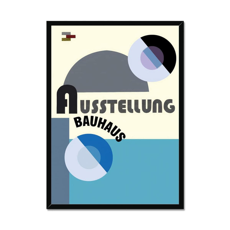 Bauhaus Construction Waterfront Exhibit Framed Print - Artformed