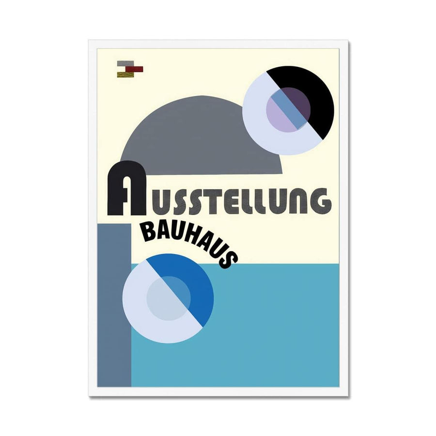 Bauhaus Construction Waterfront Exhibit Framed Print - Artformed