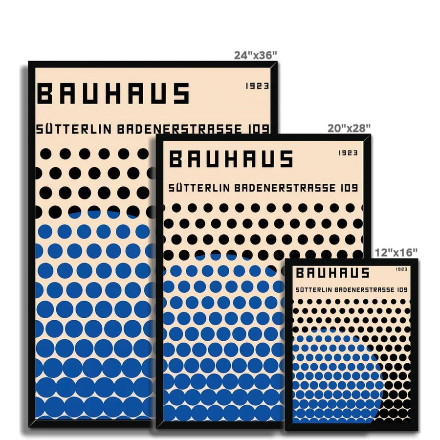 Bauhaus Disco Ball  Framed Print - Artformed