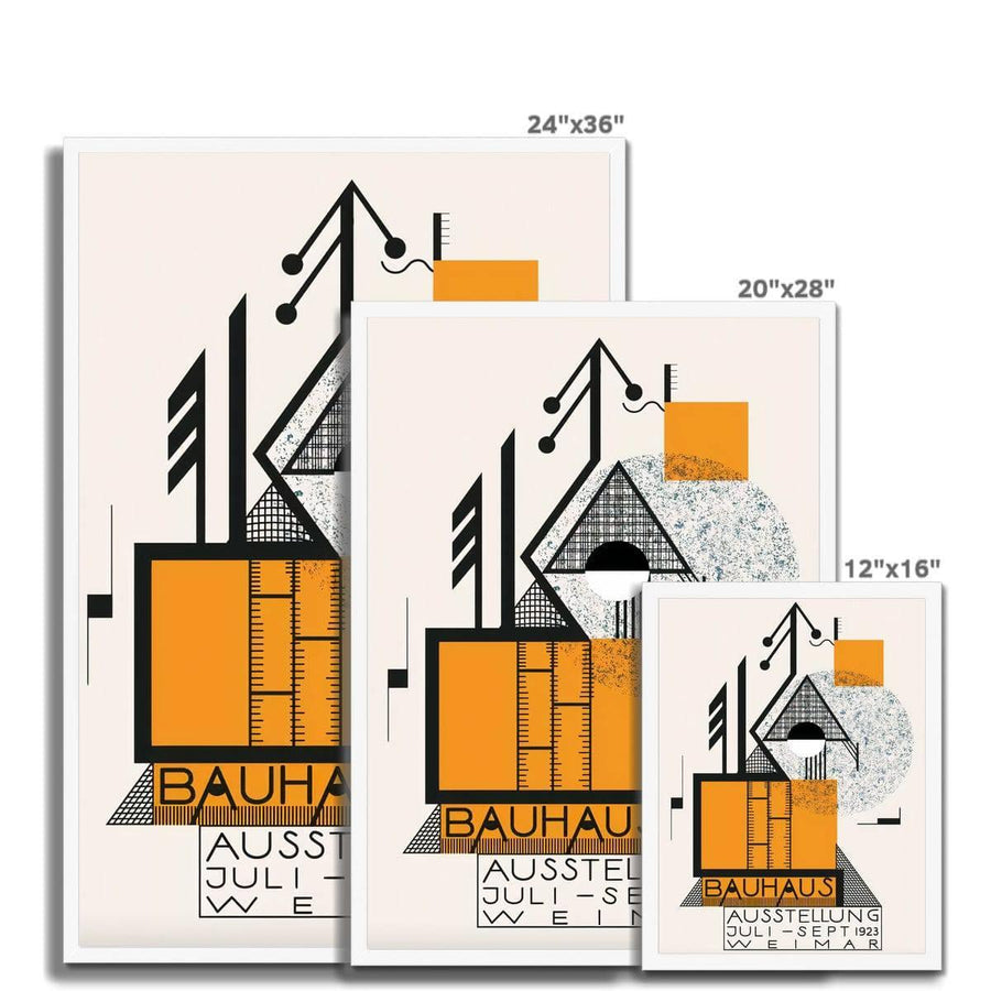 Bauhaus Haus Framed Print - Artformed