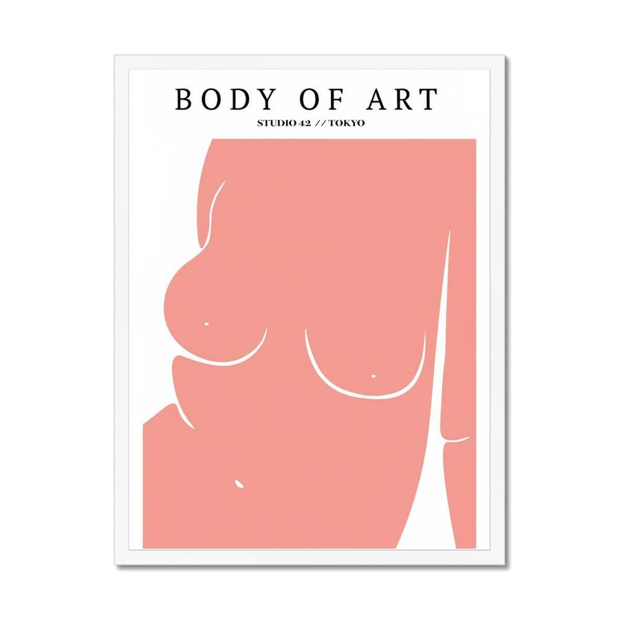 Body of Art  Framed Print - Artformed
