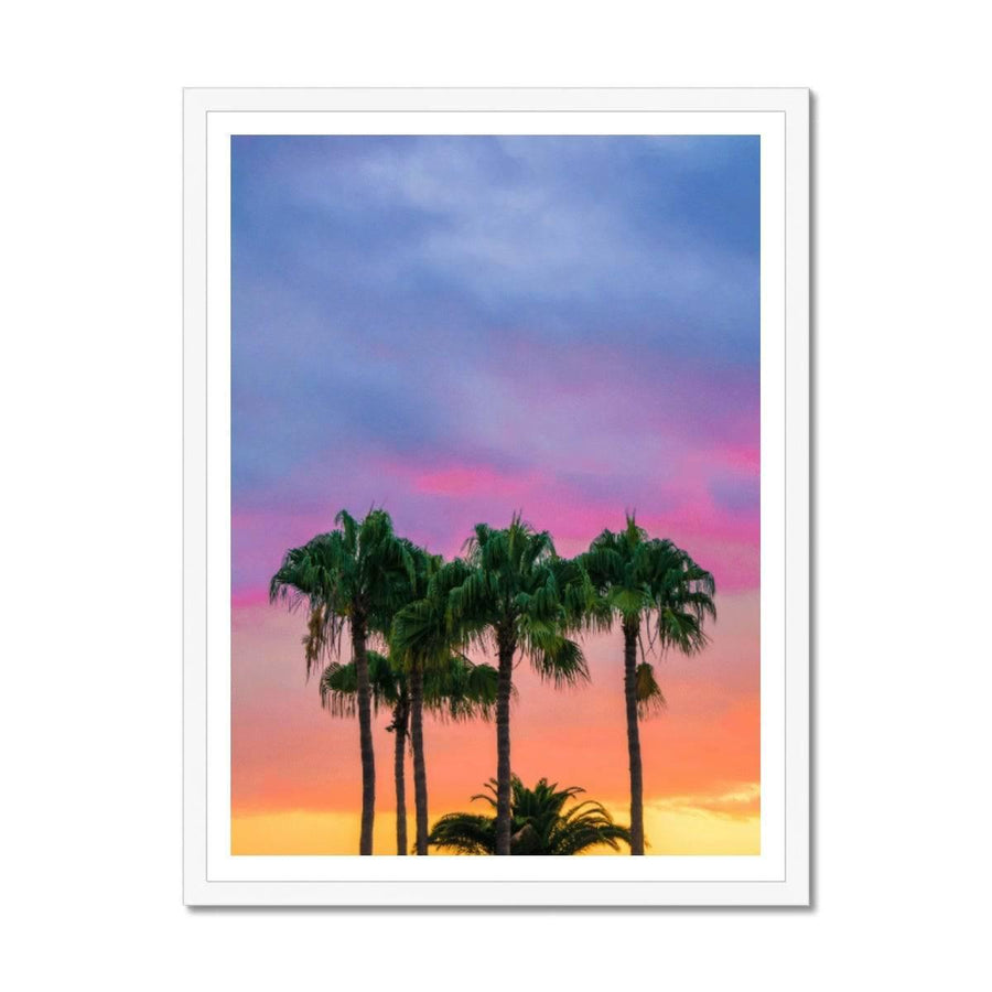 LA Sunset Framed Print - Artformed