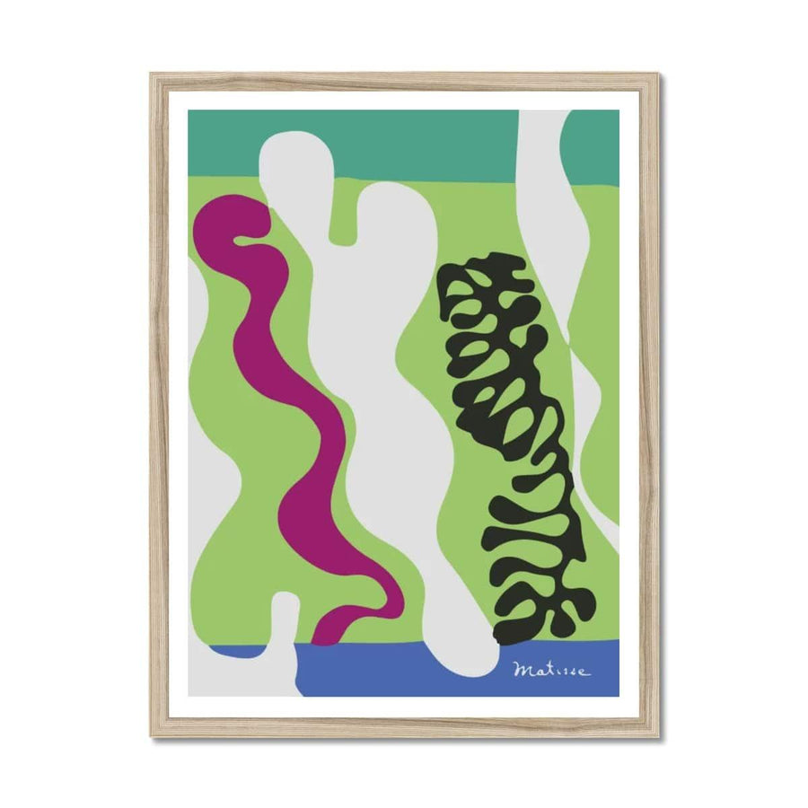 Matisse Color Pattern 3 Framed Print - Artformed