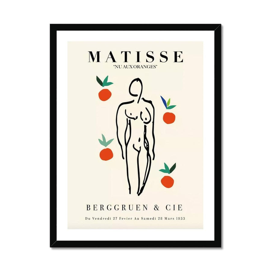 Matisse Nu Aux Orange Framed Print - Artformed