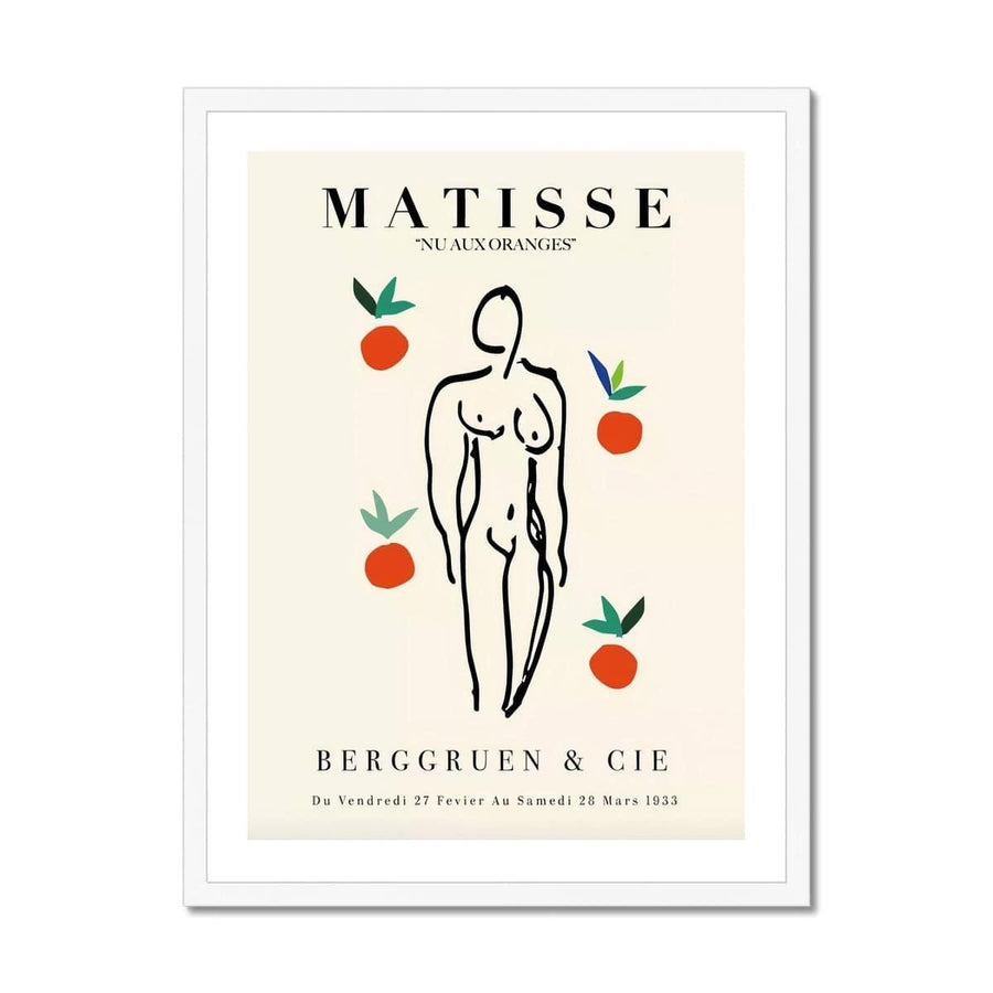 Matisse Nu Aux Orange Framed Print - Artformed