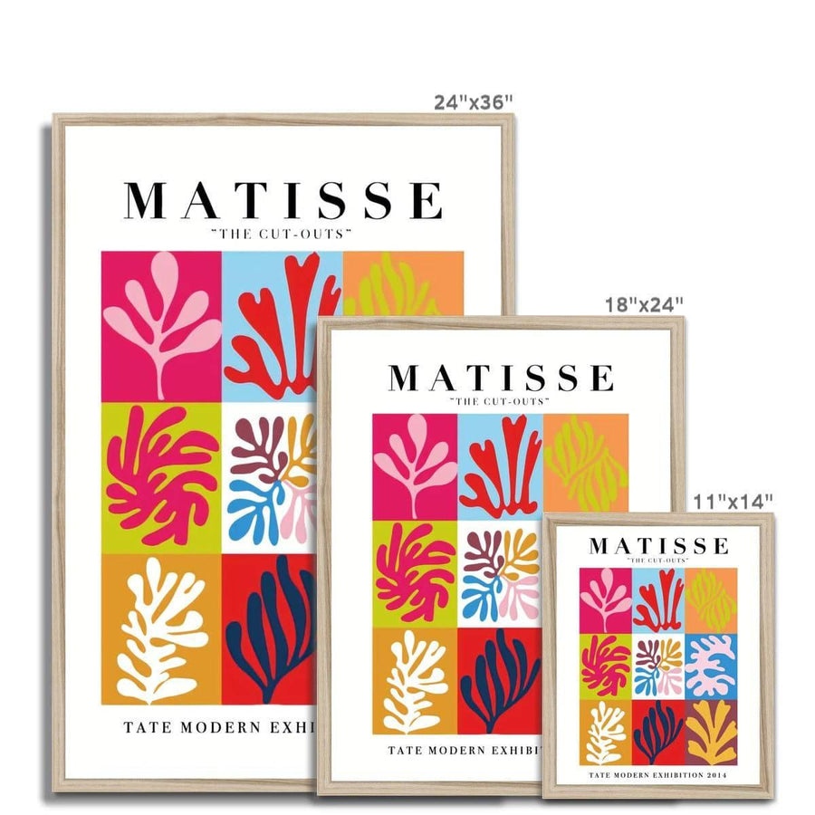 Matisse The Cut Outs Framed Print - Artformed