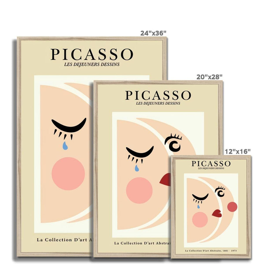 Picasso Belong Together Framed Print - Artformed