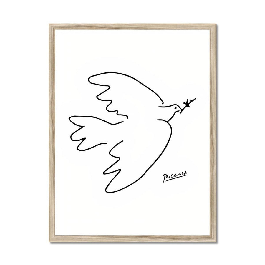 Picasso Bird Framed Print - Artformed