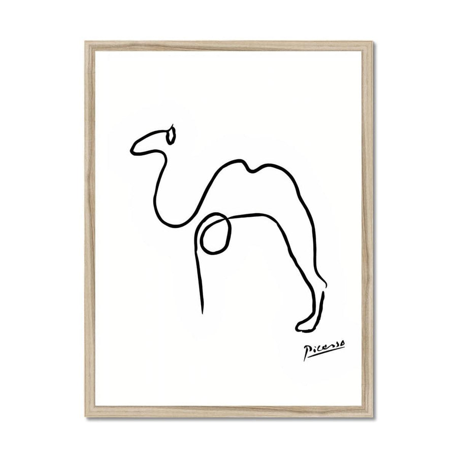 Picasso Camel Framed Print - Artformed