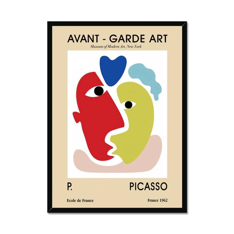Picasso Camp Kissed Framed Print - Artformed