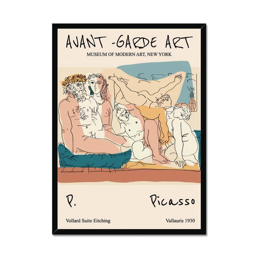 Picasso Greek Gods Framed Print - Artformed