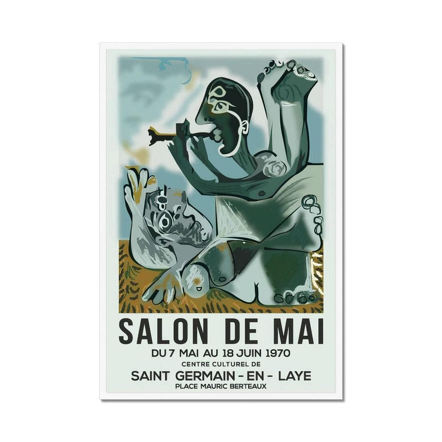Picasso Salon De Mai Framed Print - Artformed