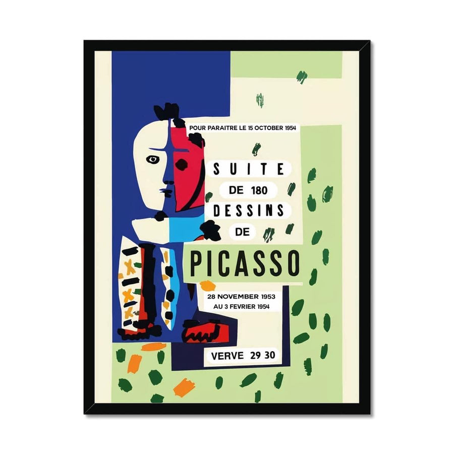 Picasso Suite De 180 Dessins Framed Print - Artformed