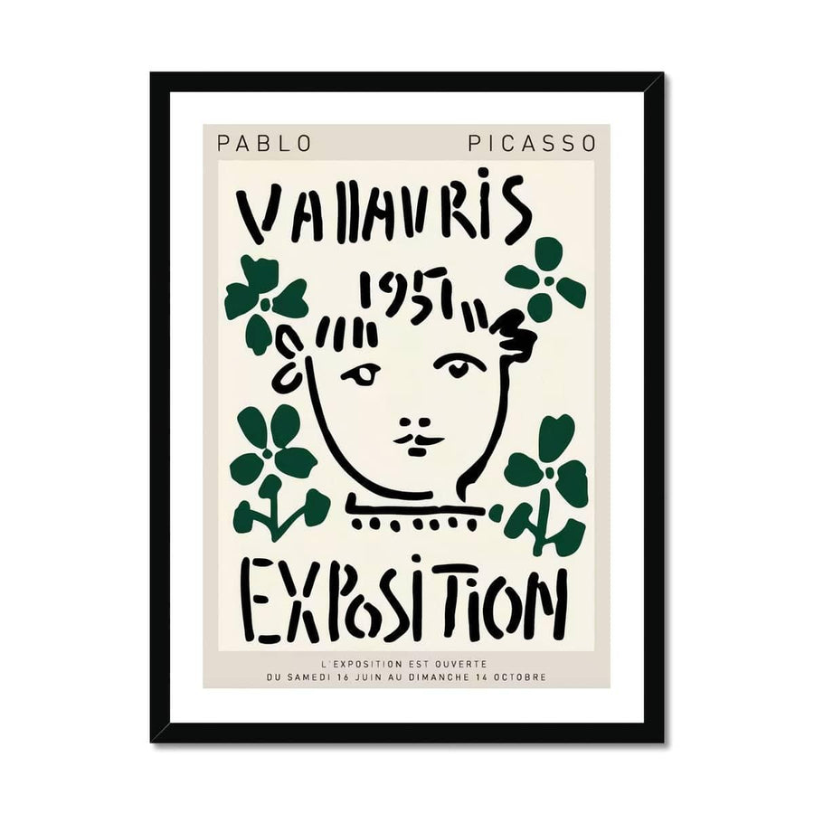 PICASSO VALLAURIS 1951 Framed Print - Artformed