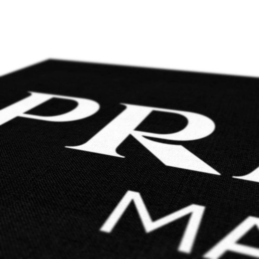 Prada Marfa Black Canvas - Artformed