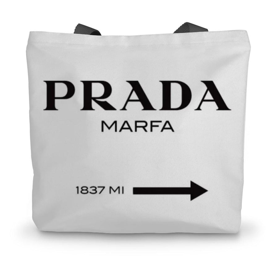 Prada Marfa Canvas Tote Bag - Artformed